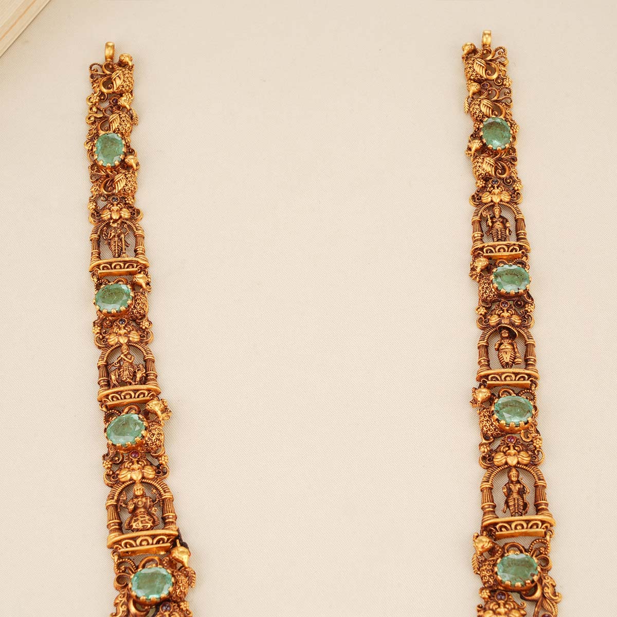 Lord Perumal Nagas Long Necklace