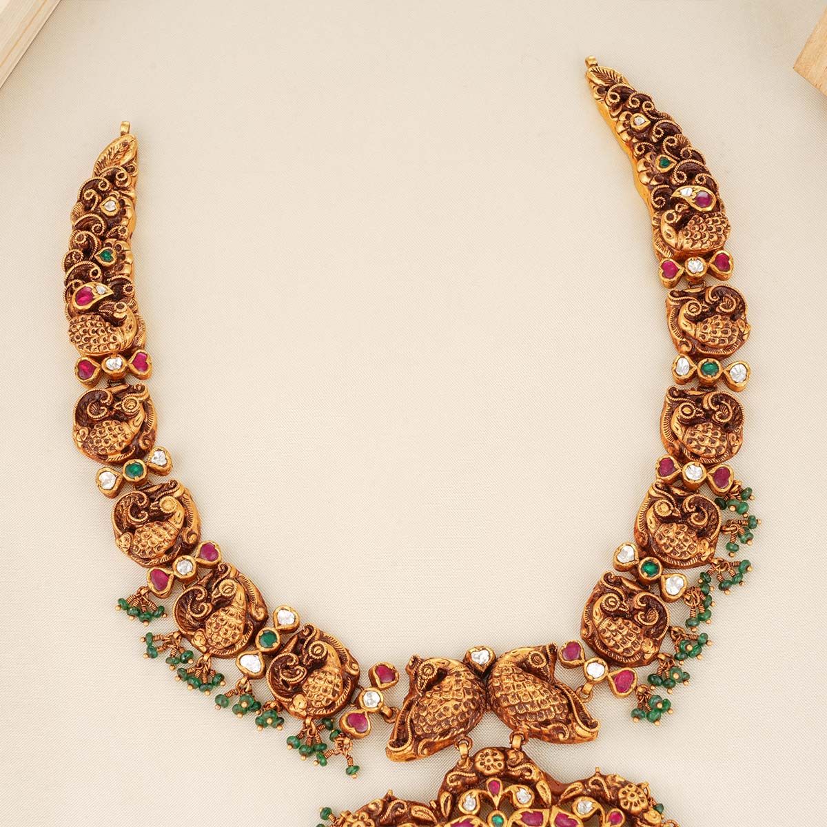 God Shivan Parvathi Long Necklace
