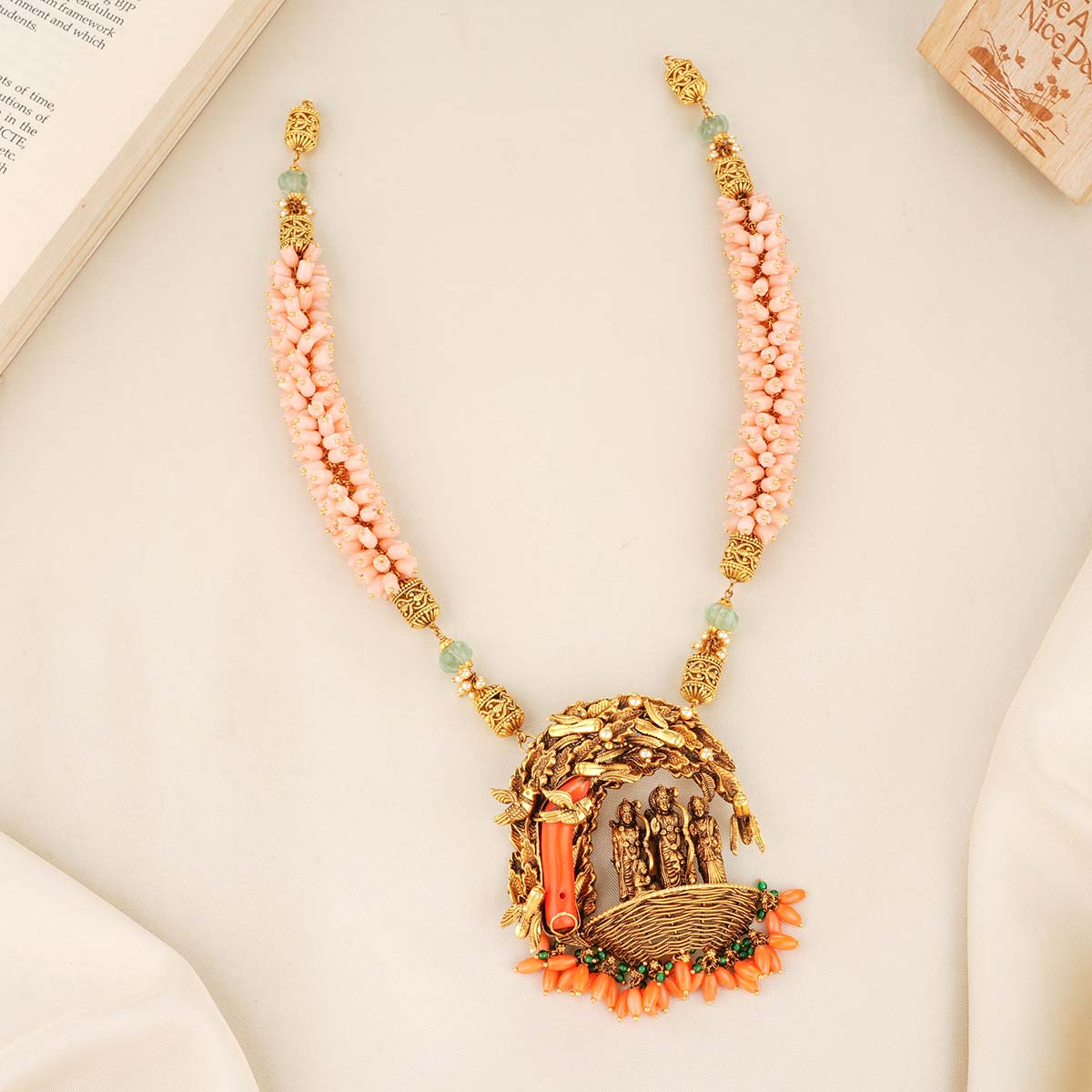 Divine Glow Long Necklace