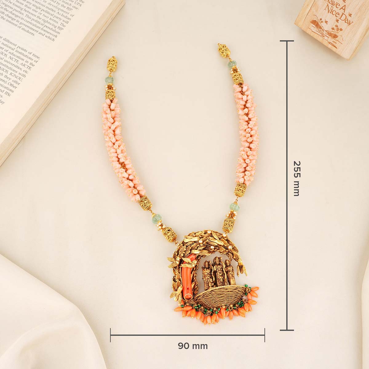 Divine Glow Long Necklace