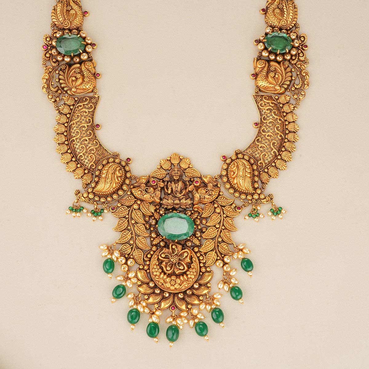 Golden Charms Long Necklace