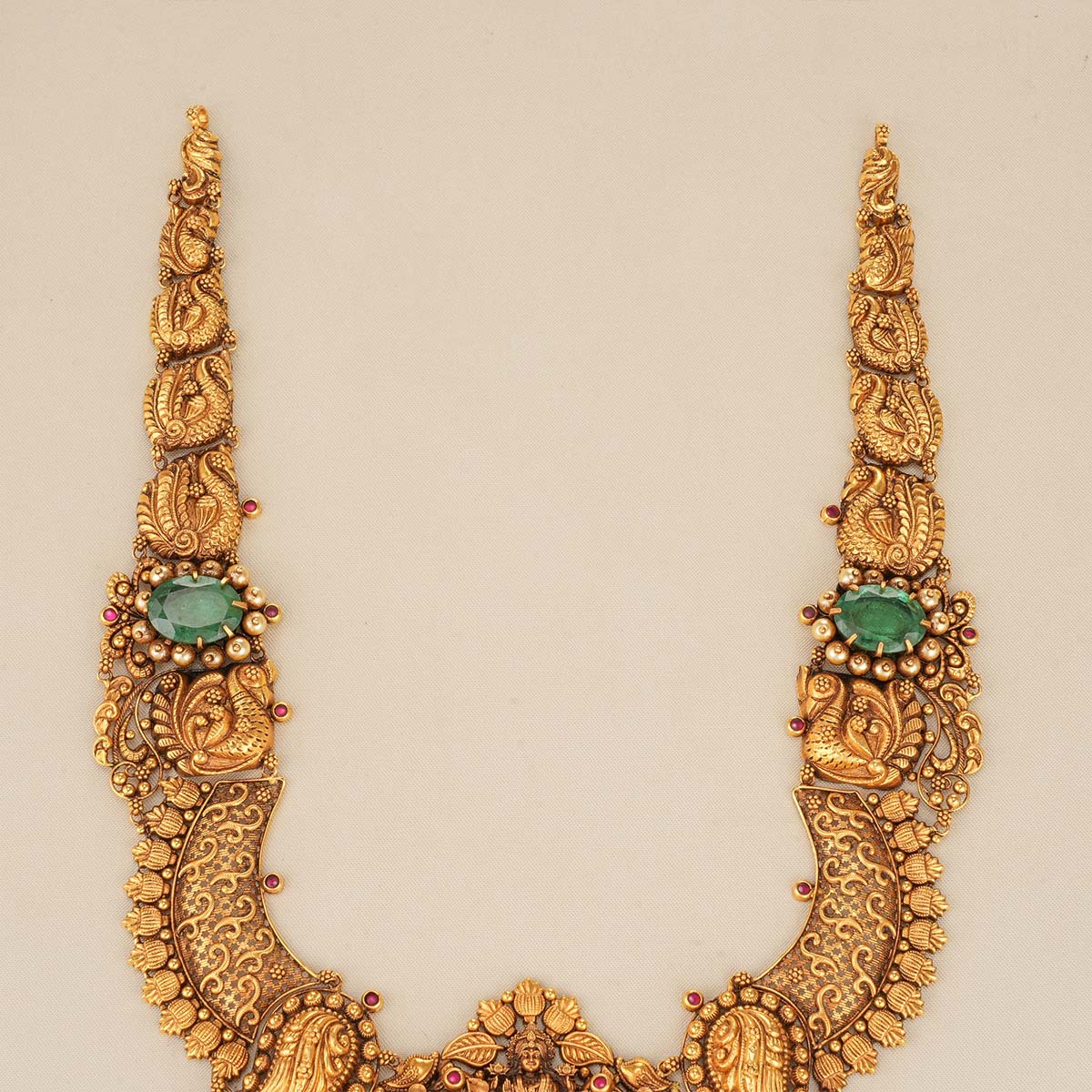 Golden Charms Long Necklace
