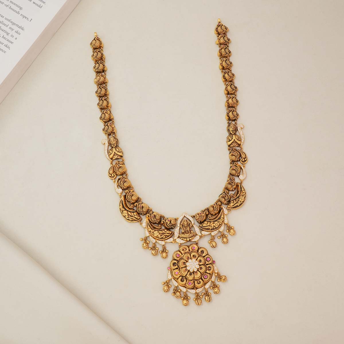 Captivating Antique Long Necklace