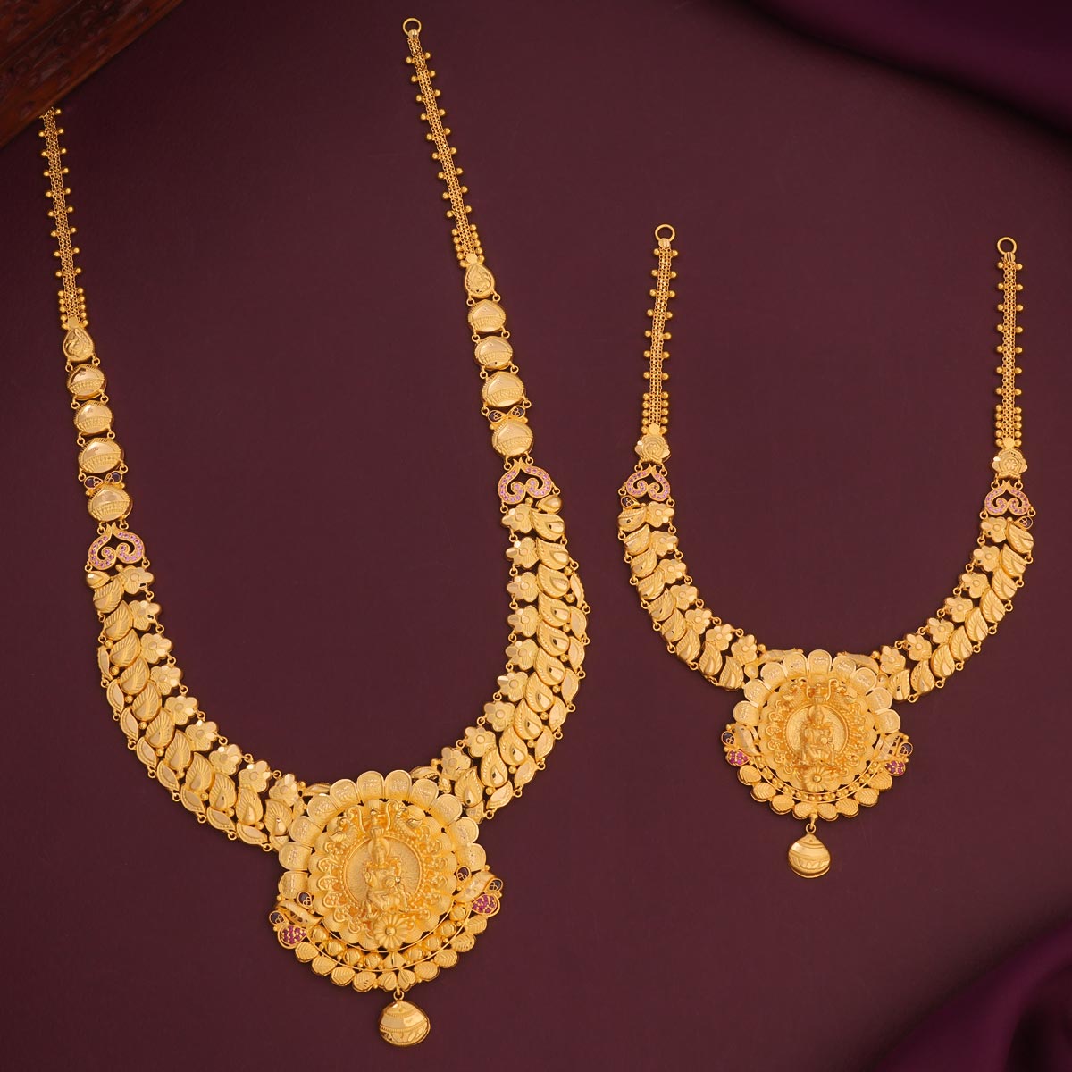 Dazzle Gold Short & Long Necklace