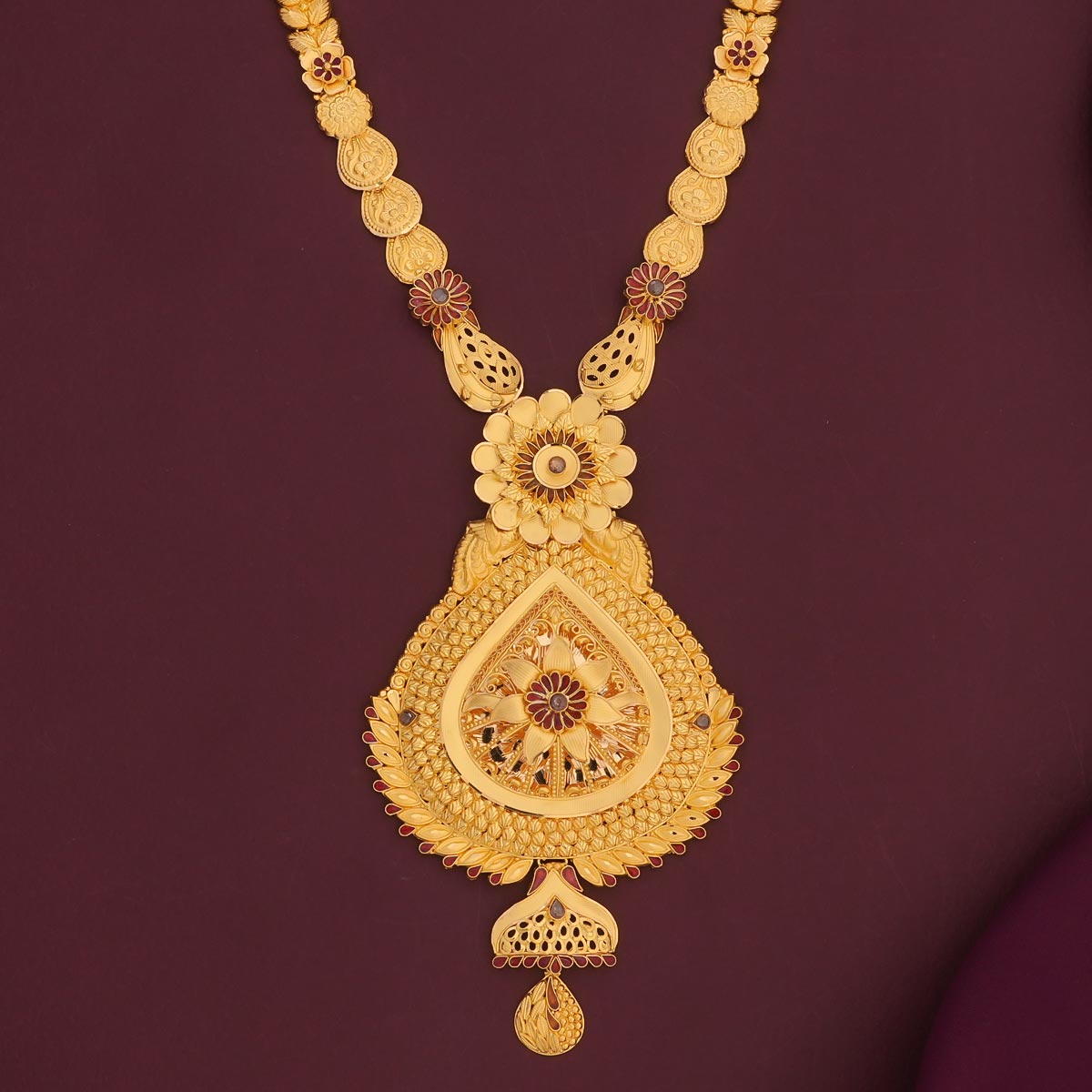 Glowing Short & Long Necklace