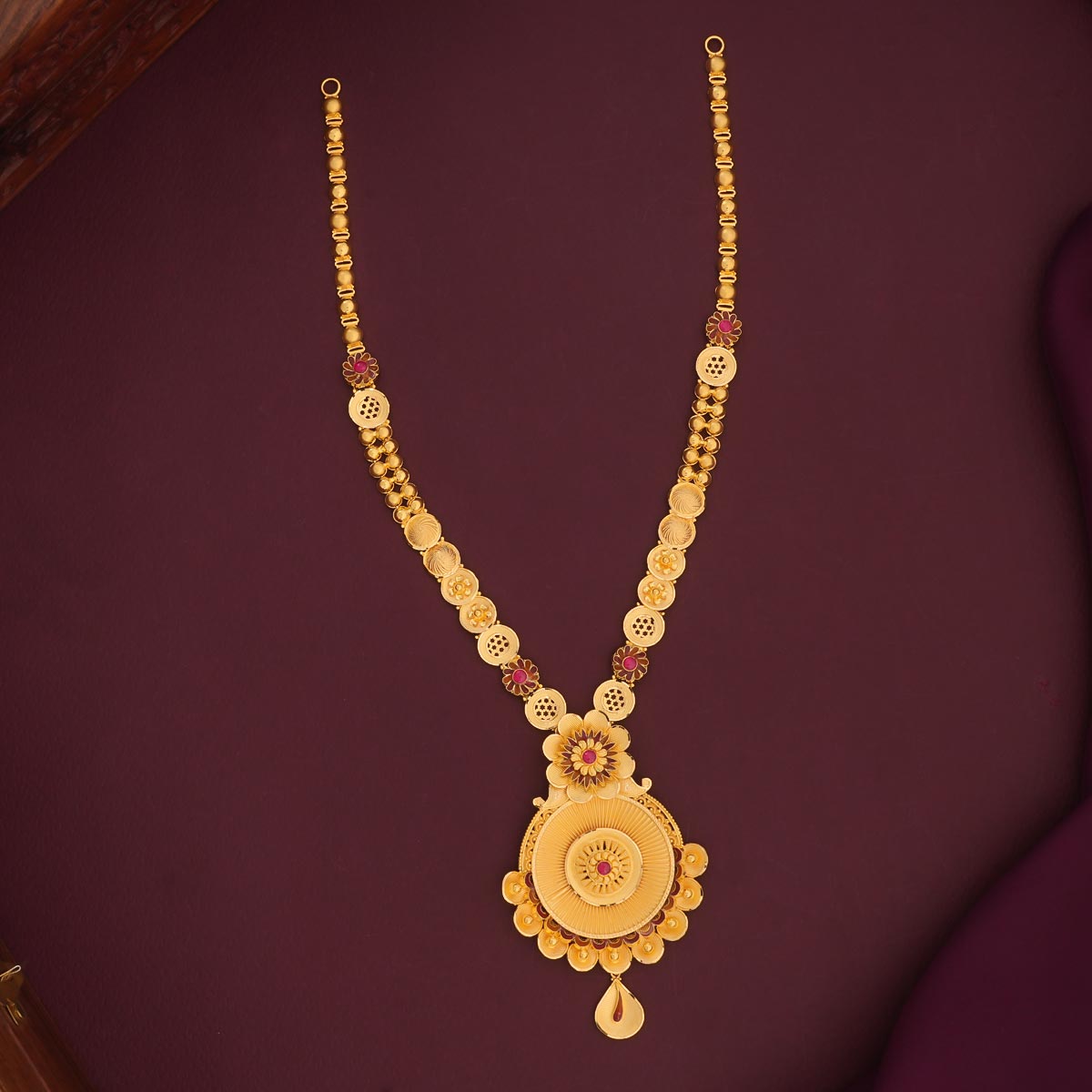 Glowing Short & Long Necklace