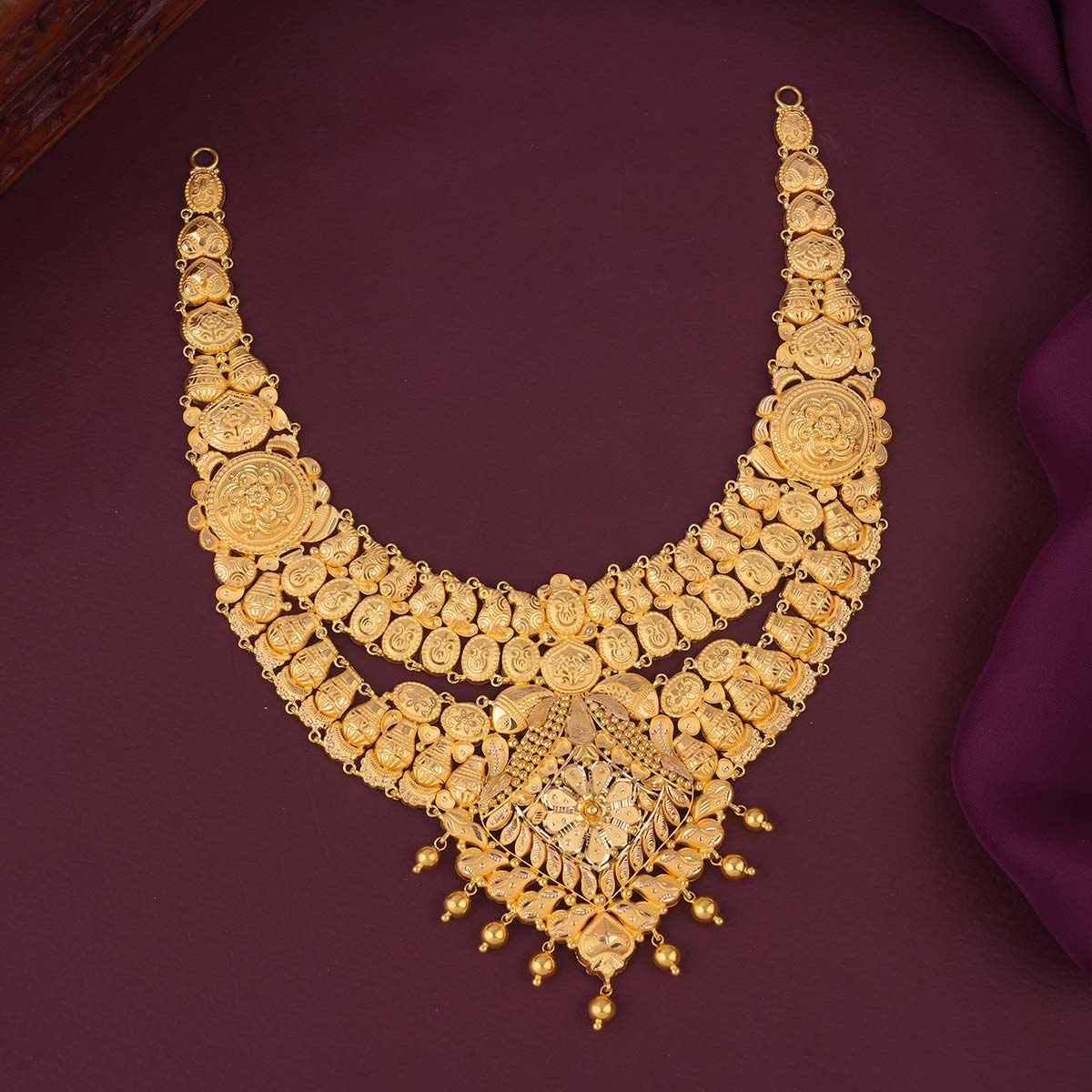 Golden Glow Short & Long Necklace