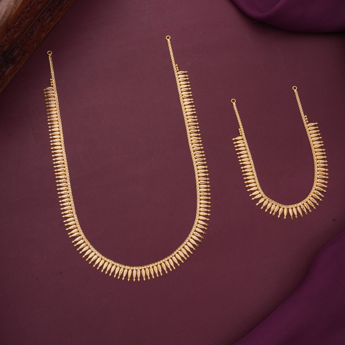 Golden Glow Short & Long Necklace