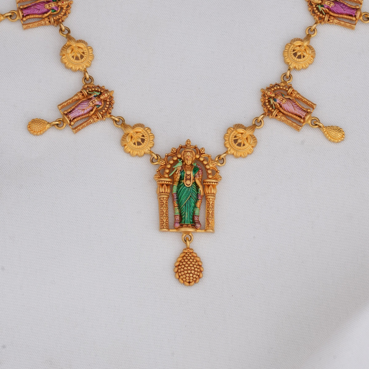 Meenakshi Amman Short Necklace