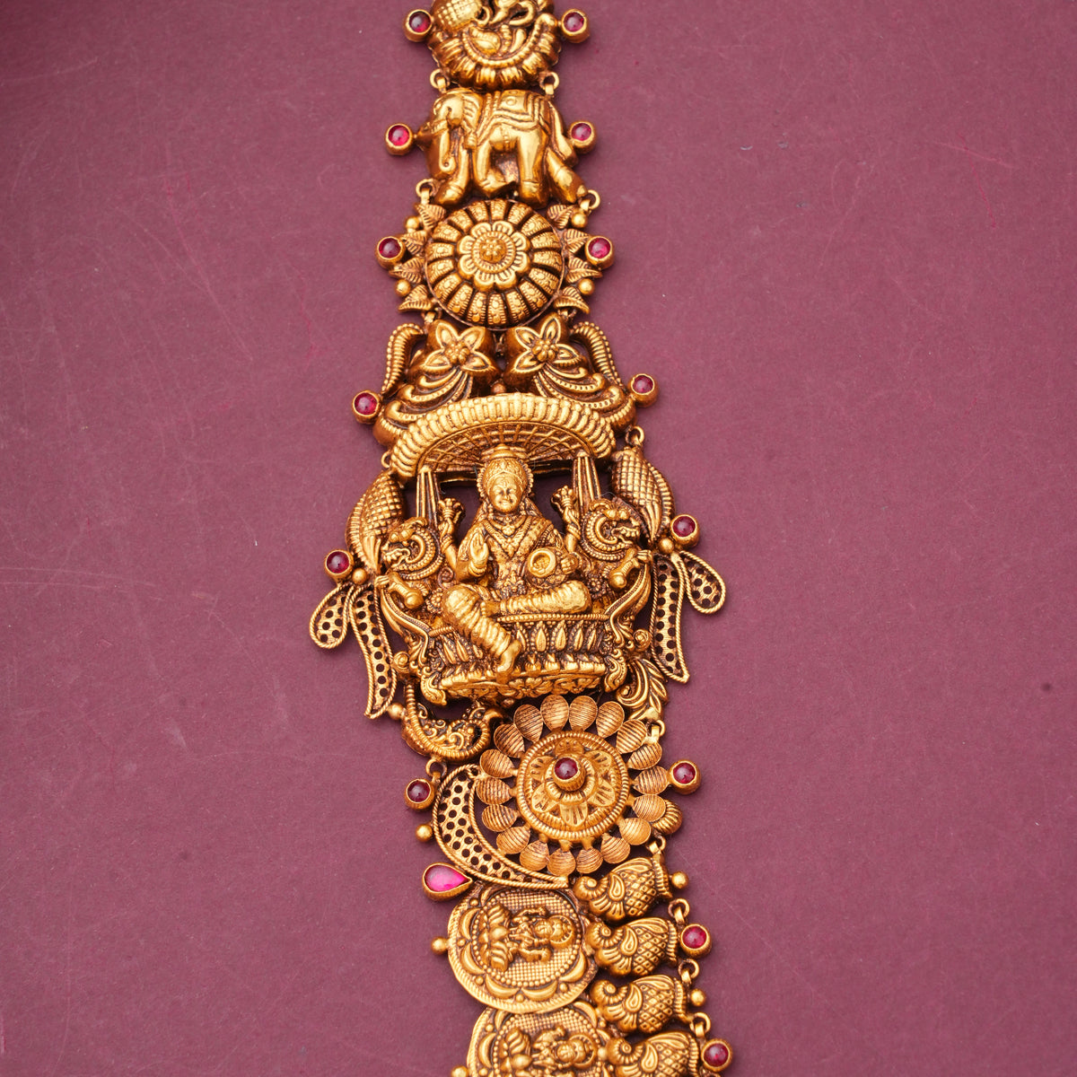 Antique Long Kaasu Maalai Necklace