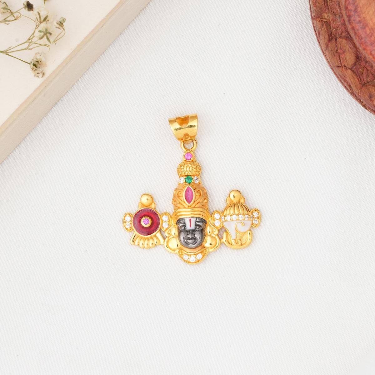 Lord Thirupathi Pendant