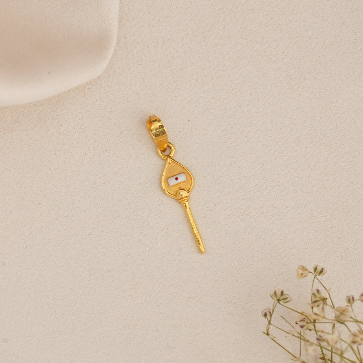 Murugan Vel Gold Pendant
