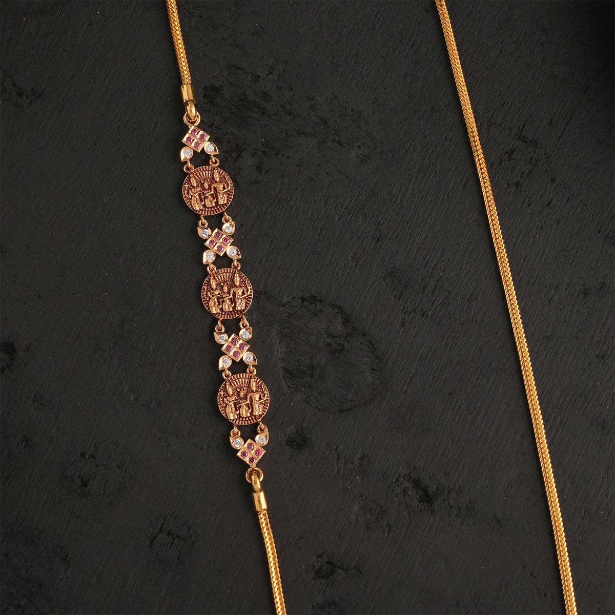 Golden Grace Mugappu Chain