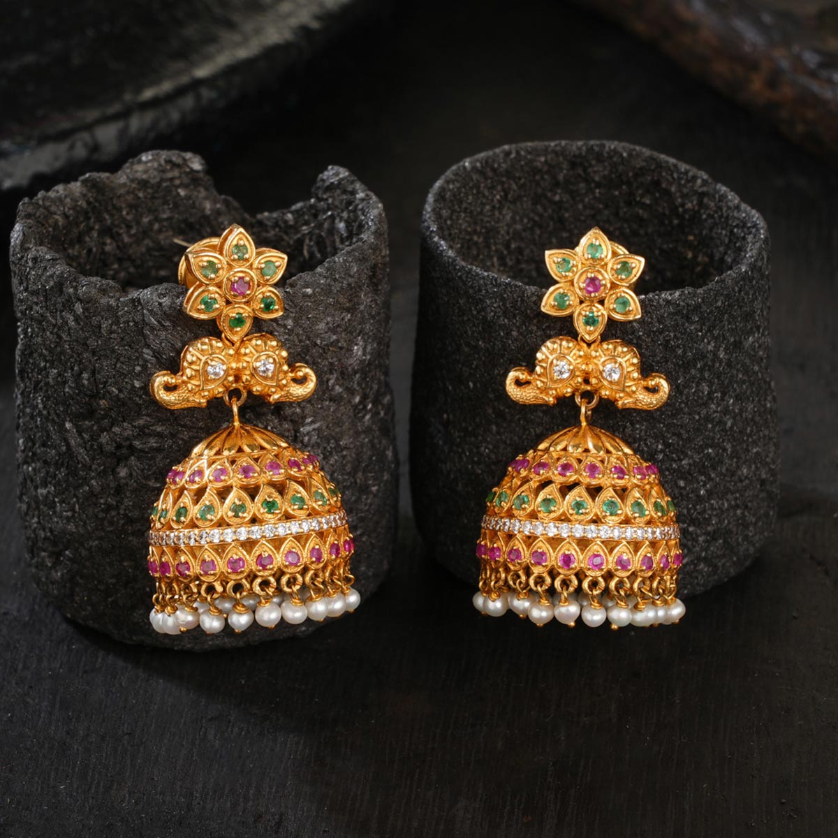 Manjari Jhumkas