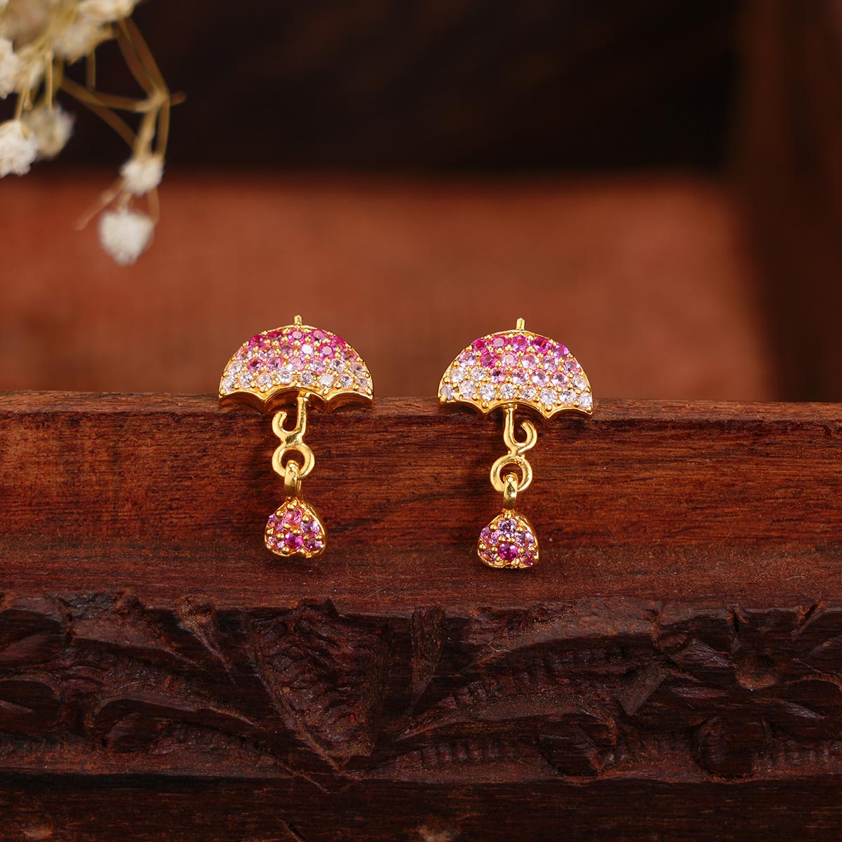 Pink Umbrella Drops