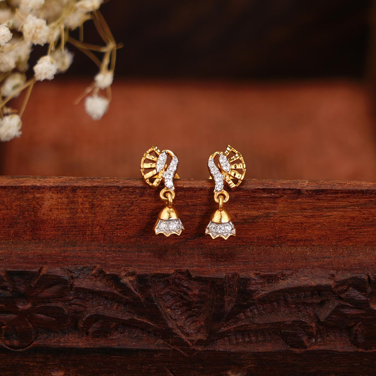 Jhumki Jhumka Latest Design Of Gold Earrings Jhumka Earrings Gold