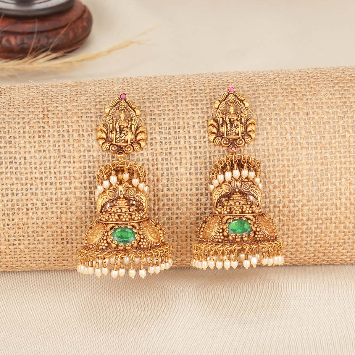 Royal Chrams Antique Jhumkas