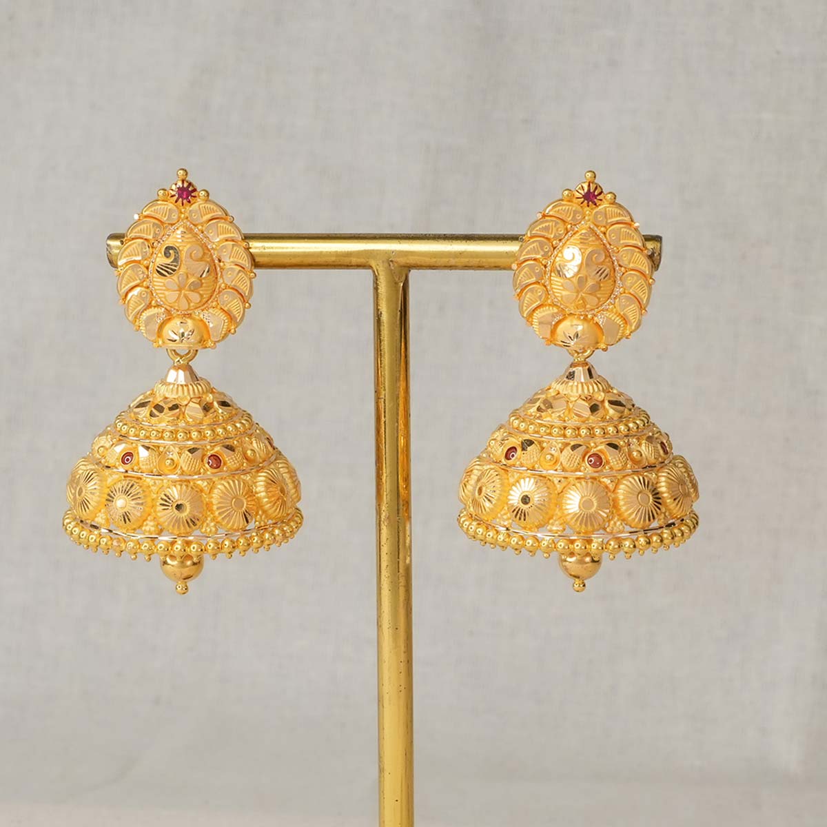 Dhanshika Jhumkas