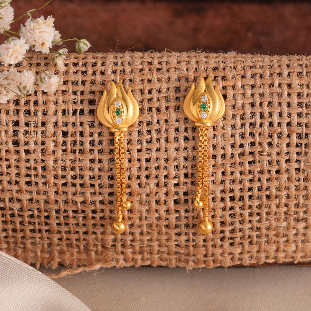Ghazal Long Earrings