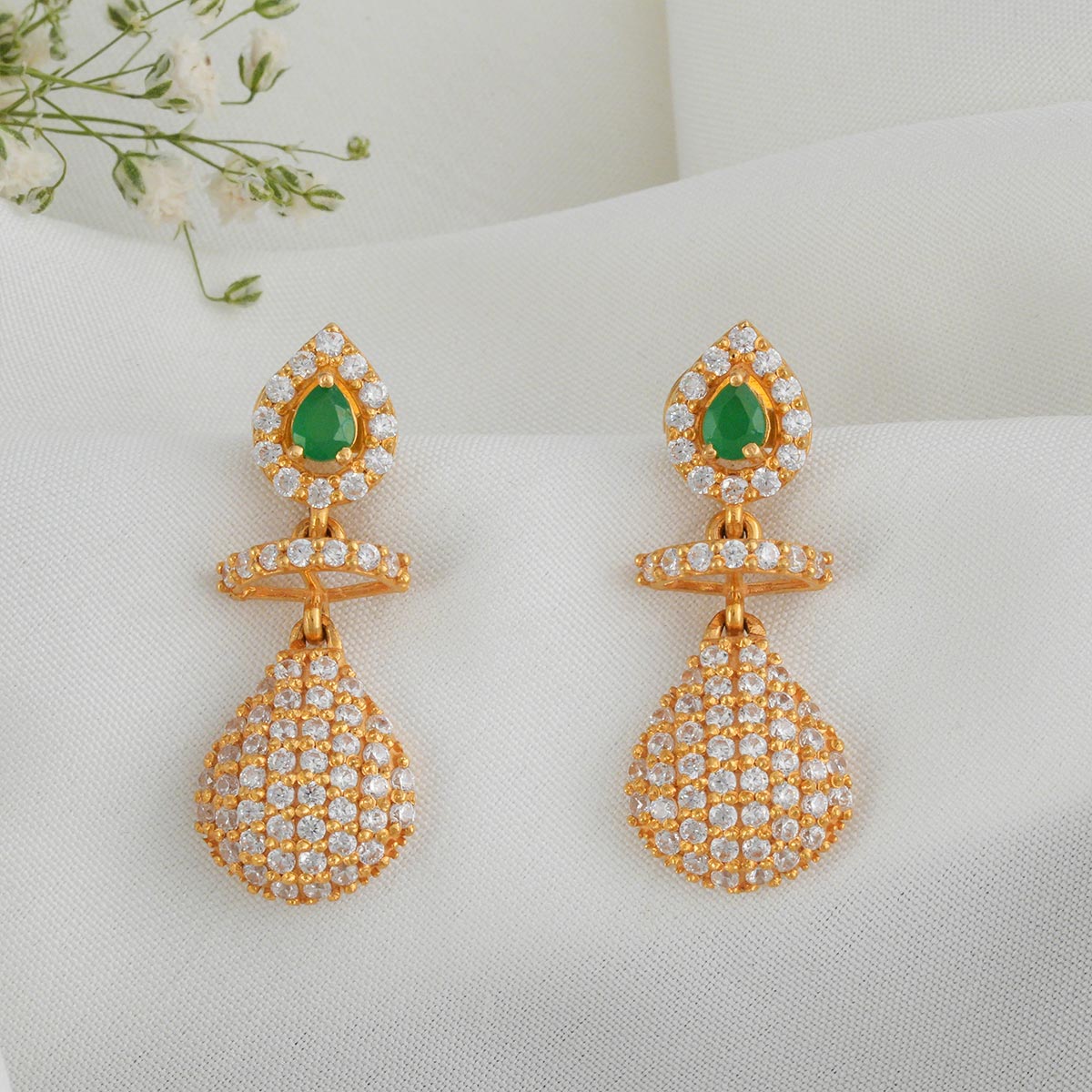 Anishasri Long Earrings