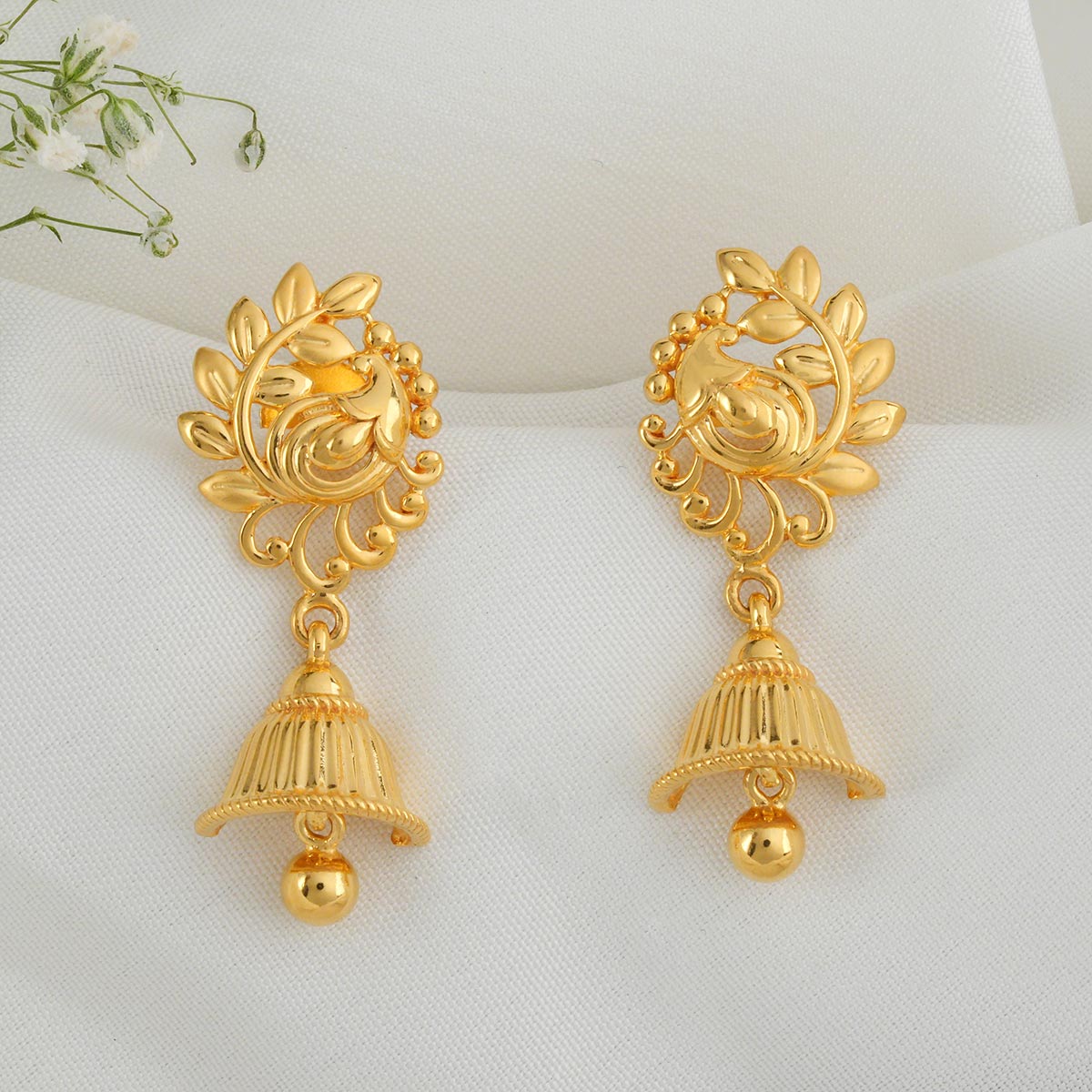 Gleaming Jhumkas