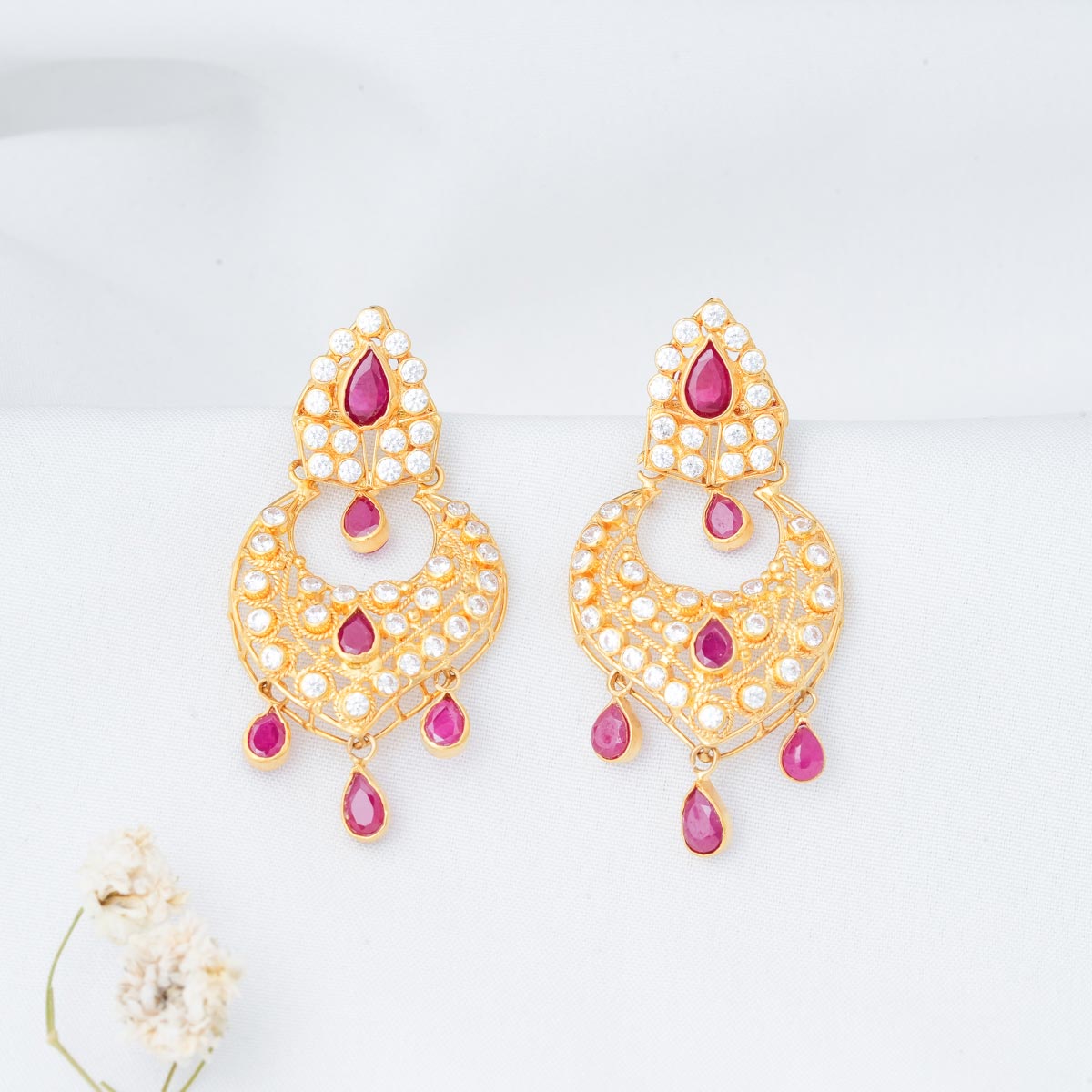 Timeless Elegance Long Earrings