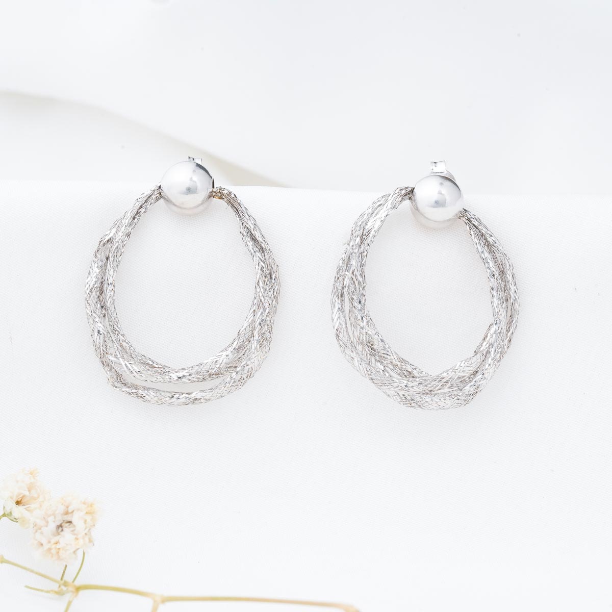 Sparkling Long Earrings