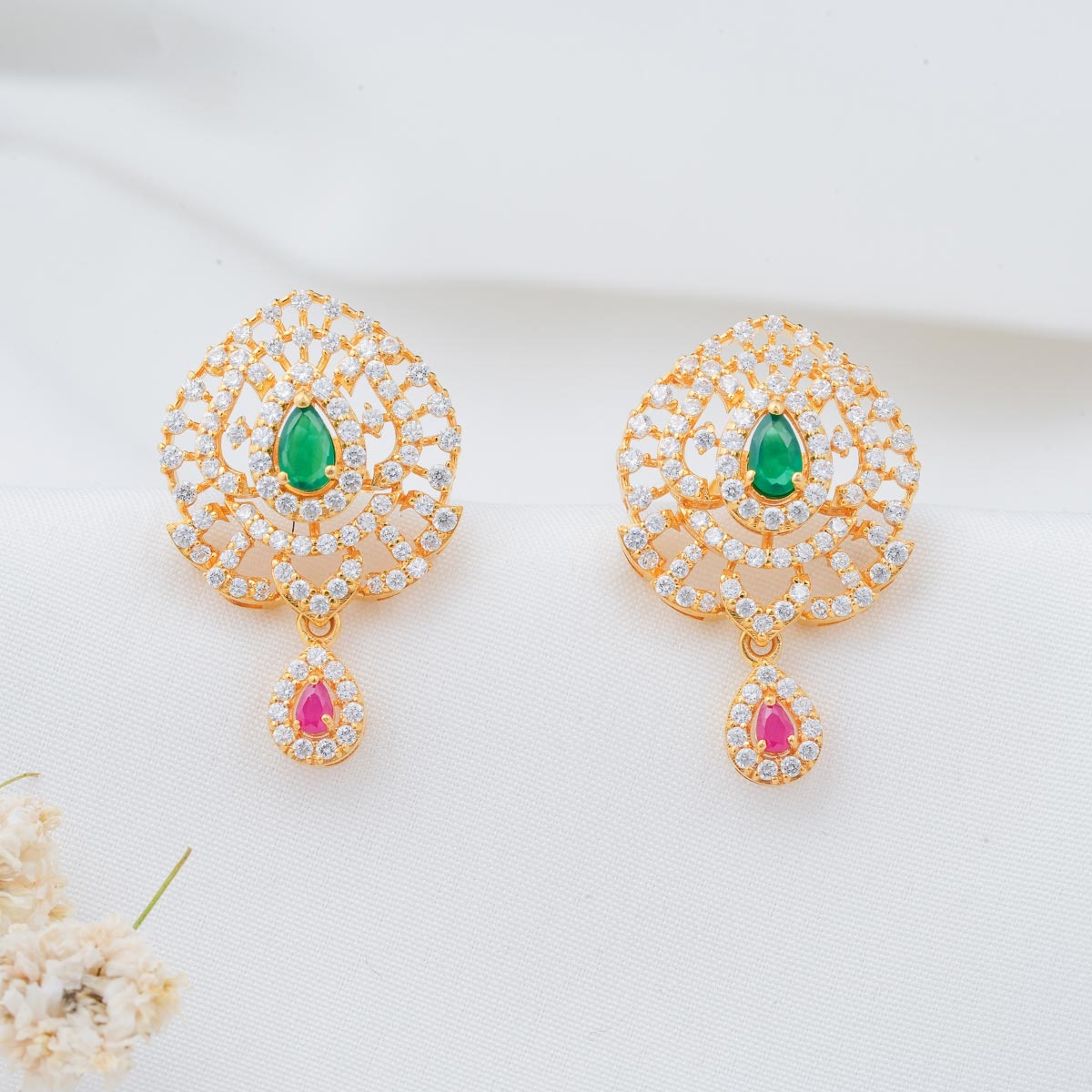 Sparkle Drops Earrings