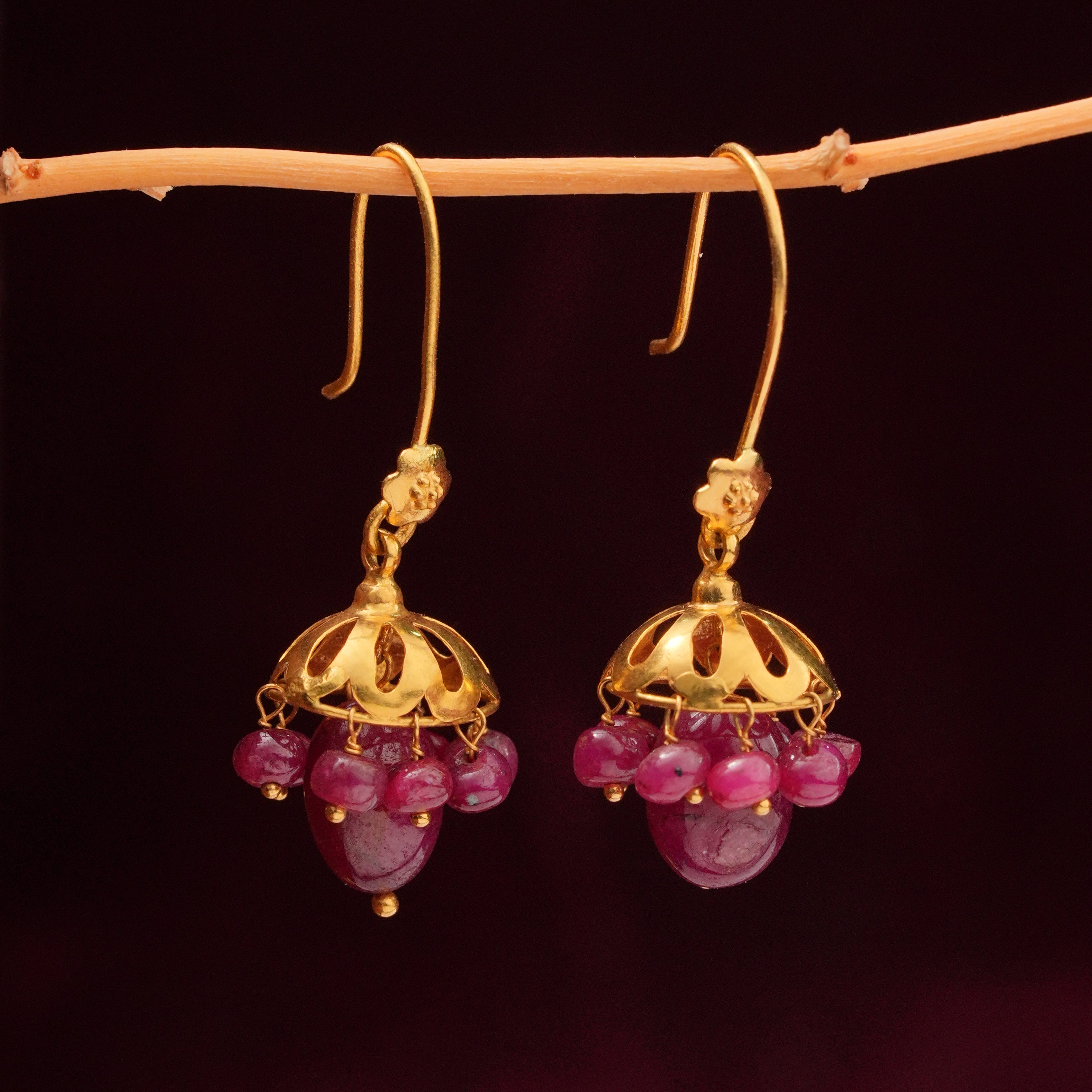 Arisha Hook Drops Earrings