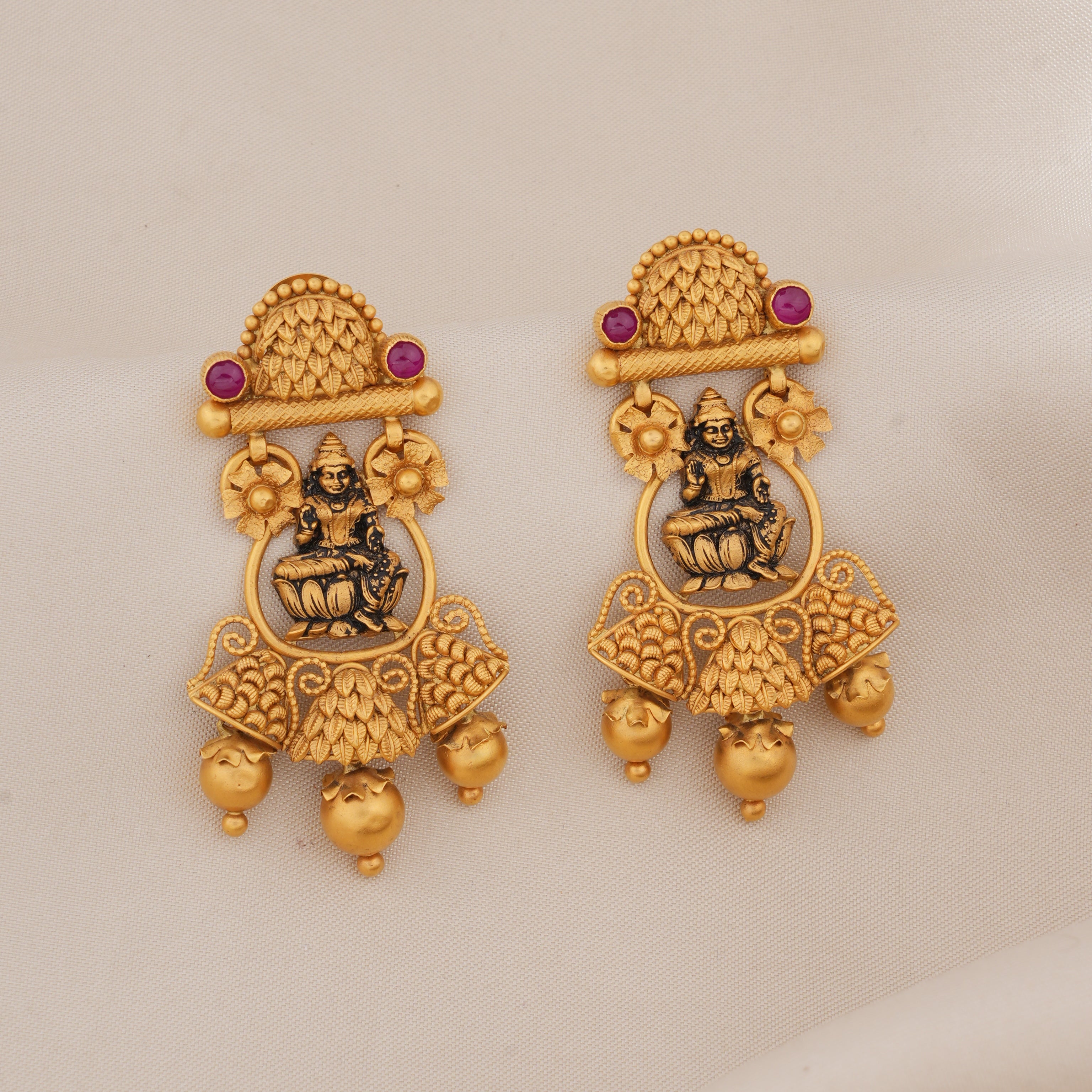 Admiring Long Earrings