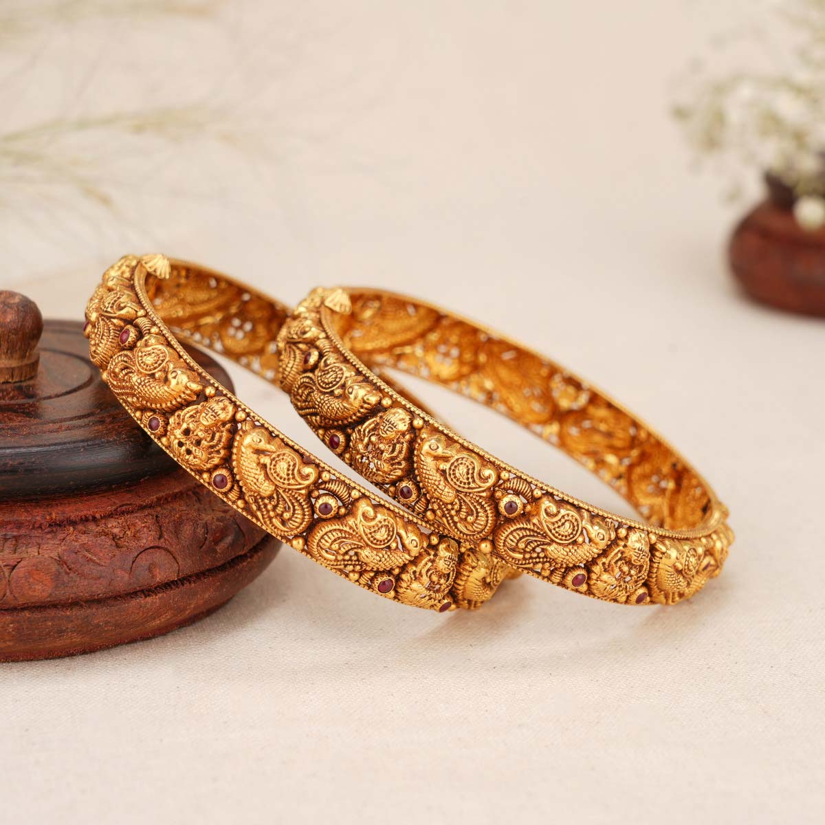 Shrisha Antique Bangles