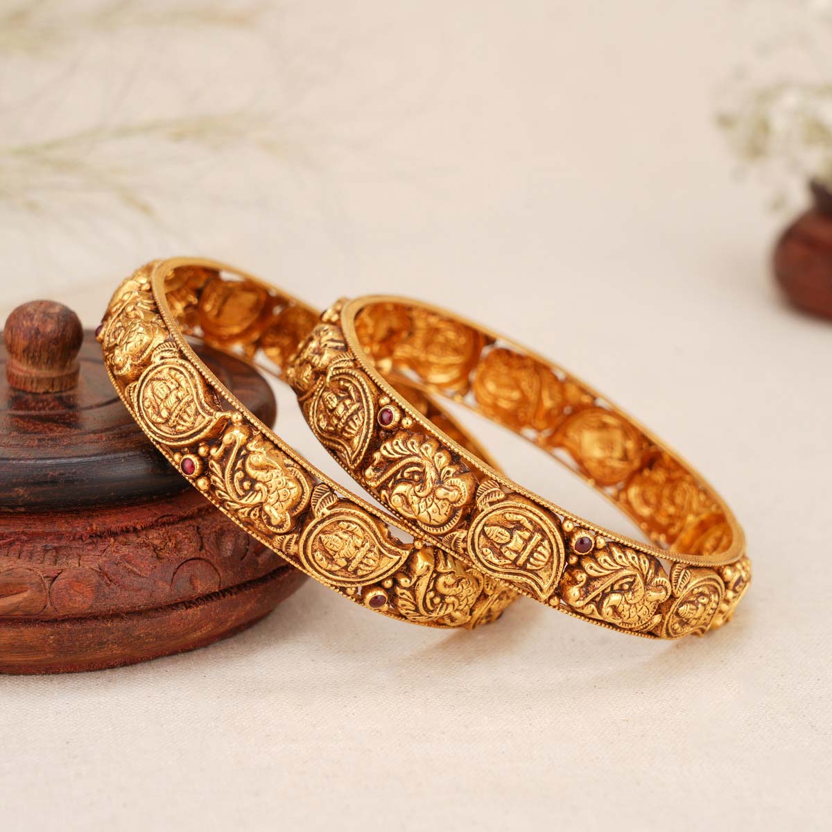 Trishya Antique Bangles