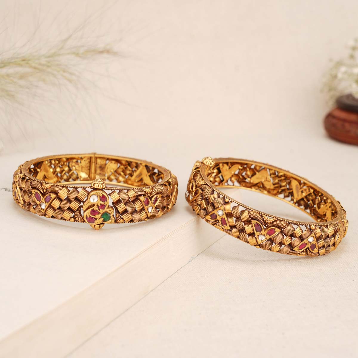 Ahana Antique Bangles