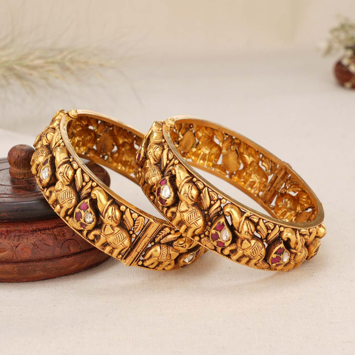 Amrutha Antique Bangles
