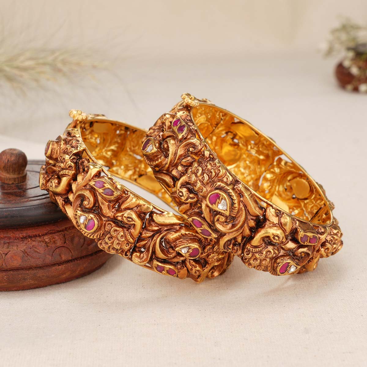 Chakrika Antique Bangles – Sri Vasavi Thanga Maaligai
