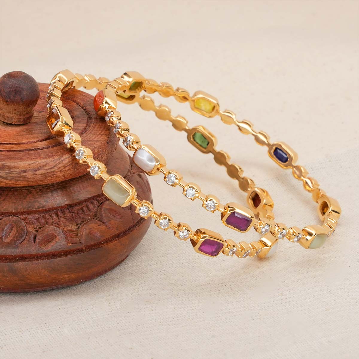Fantasy Gold Bangles