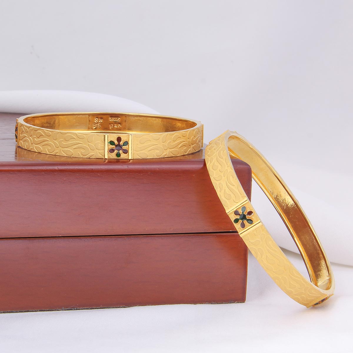 Shiraka Gold Bangles