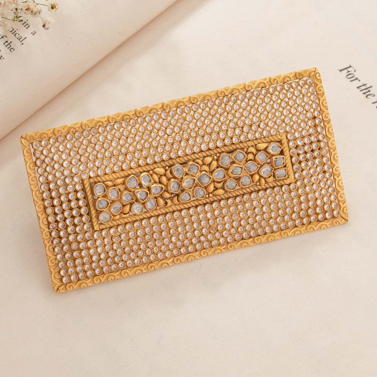 Gold Hair clip