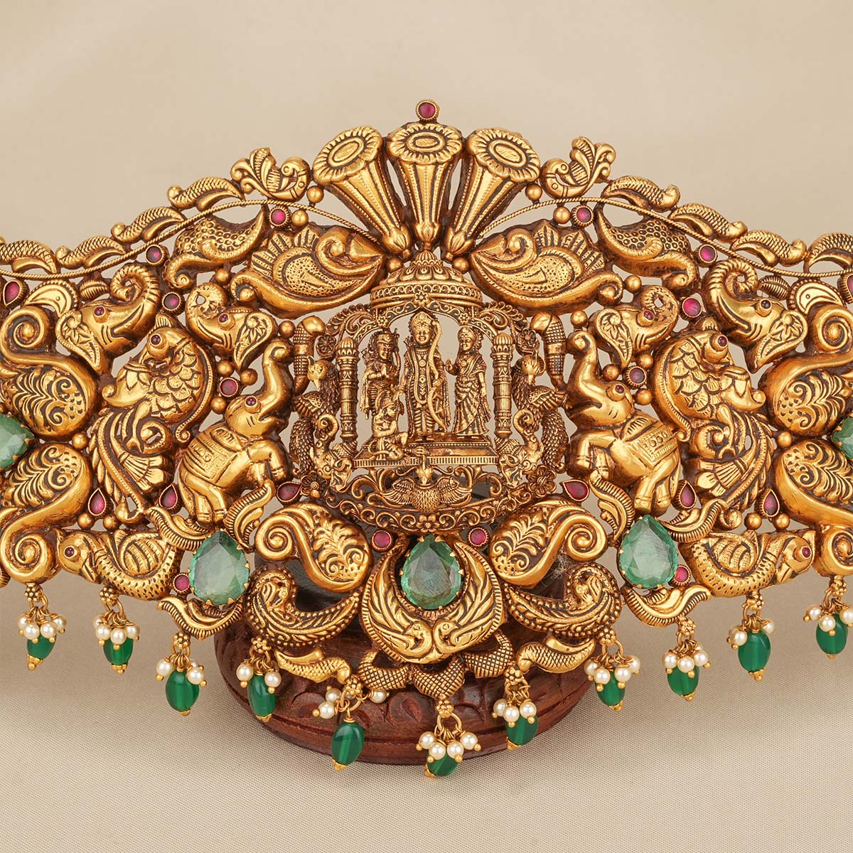 Captivating Antique Bridal Oddiyanam
