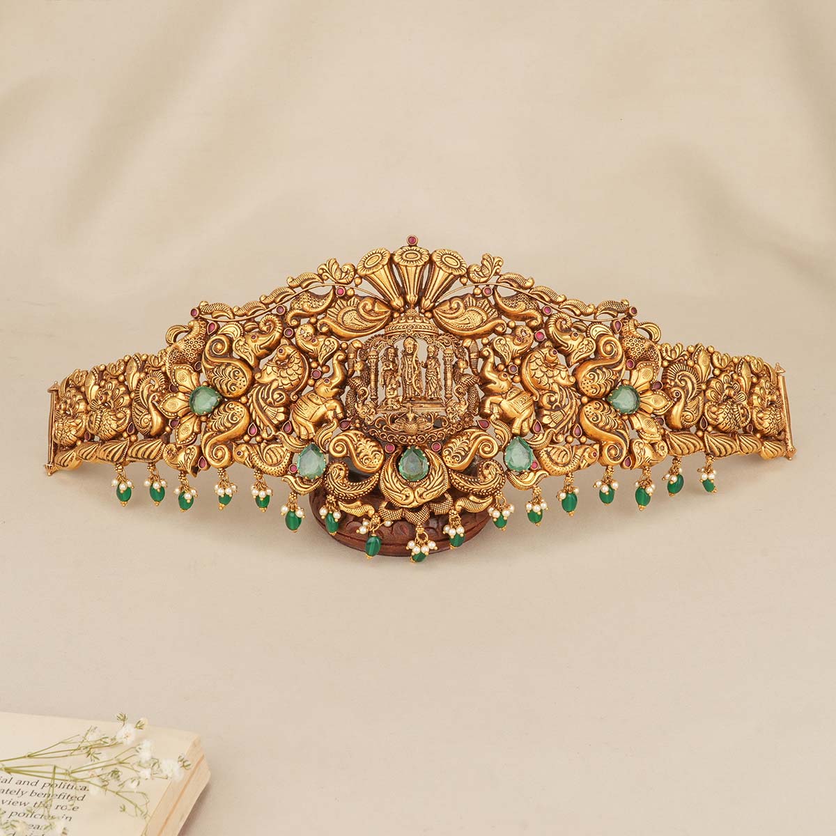 Captivating Antique Bridal Oddiyanam