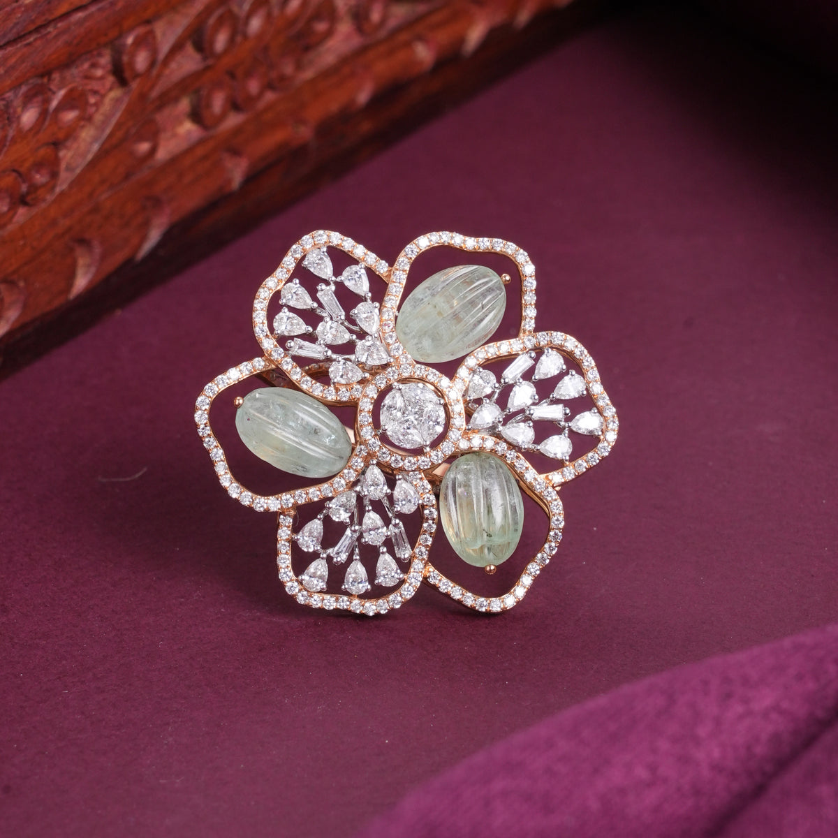 Admiring Diamond Ring