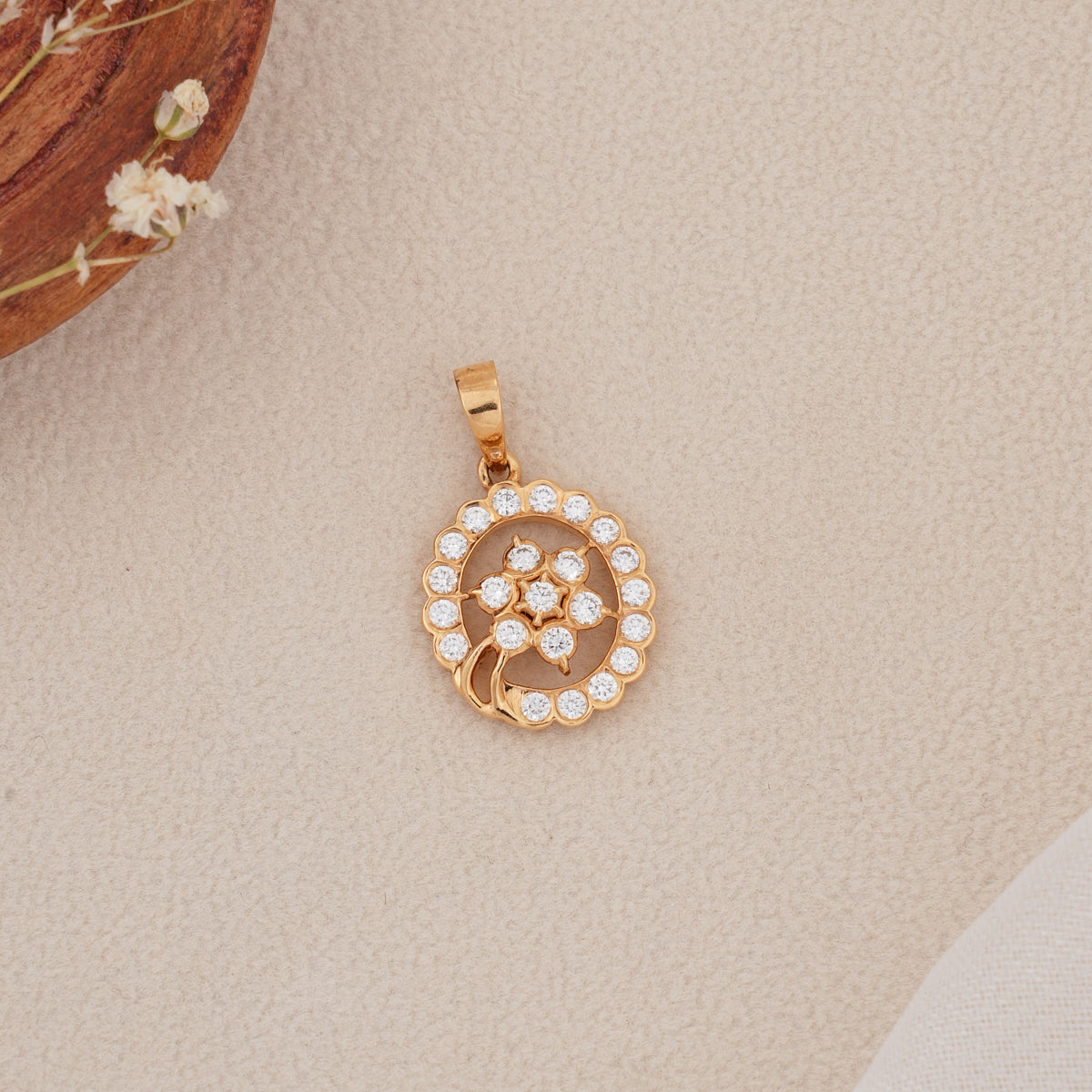 Meadow Shine Diamond Pendant
