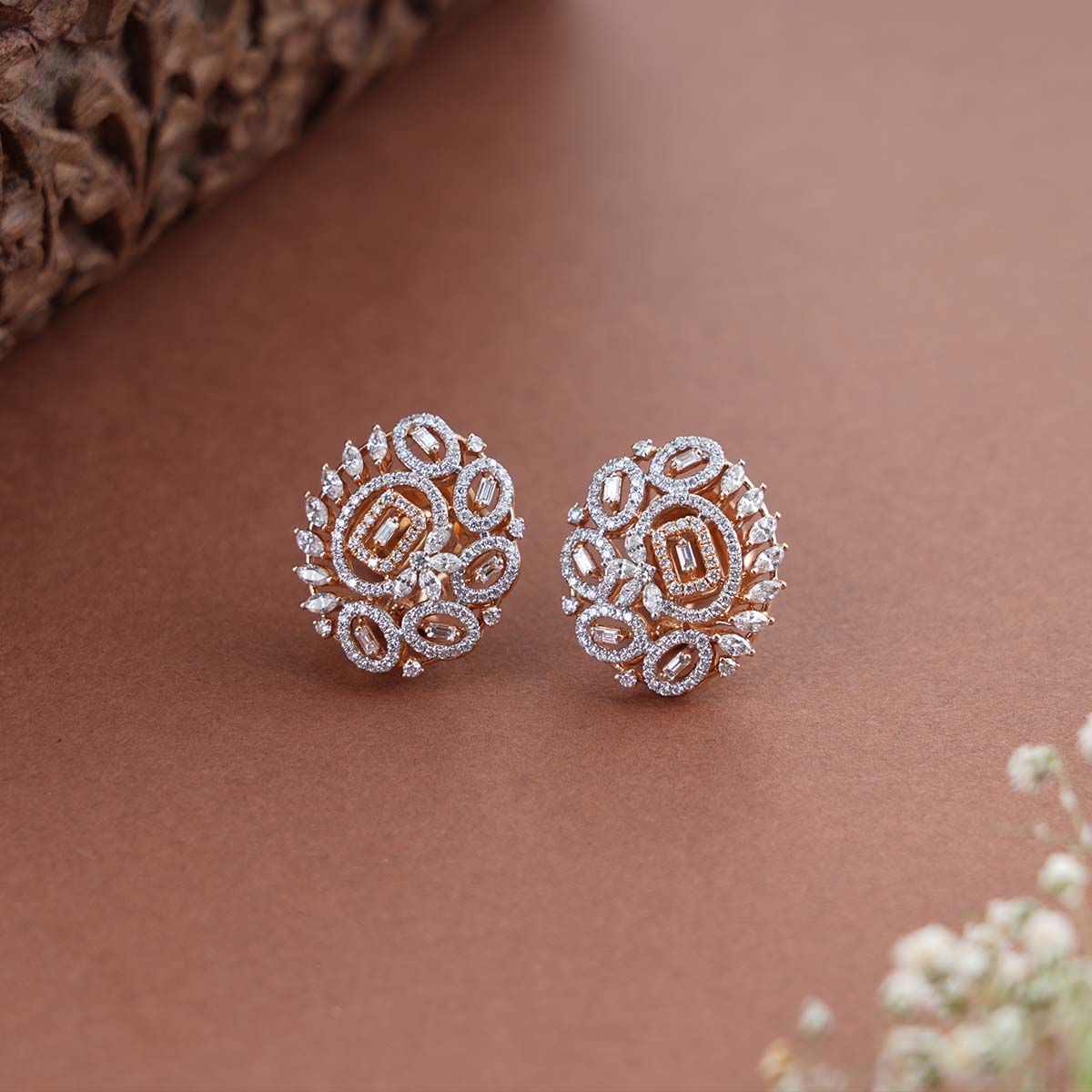 Sparkler Diamond Studs – Sri Vasavi Thanga Maaligai