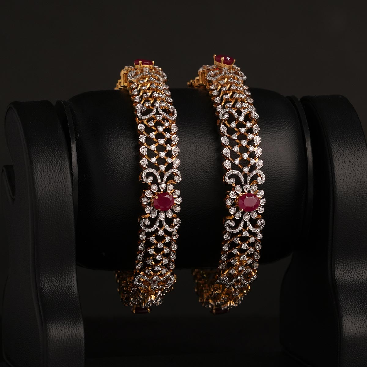 Fancy Diamond Bangles