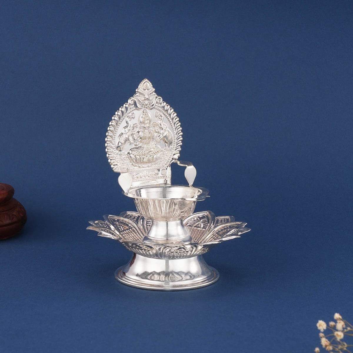 Pavitra Deepam Silver Lamp