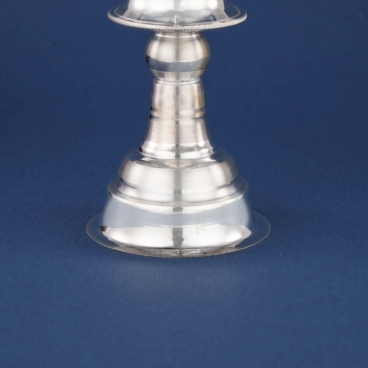 Divine Radiance Silver Lamp