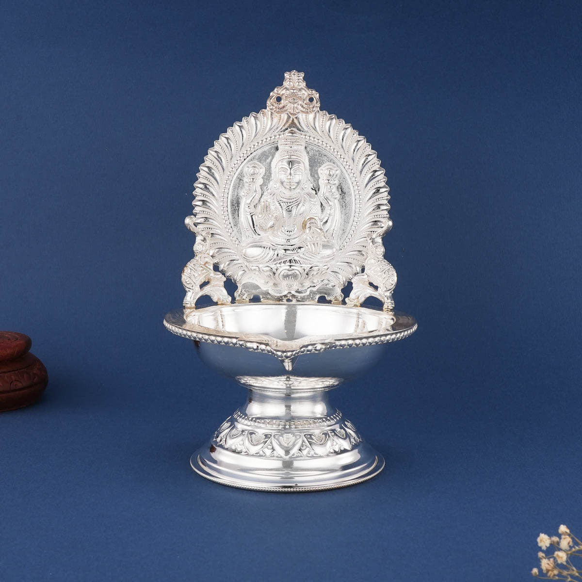 Divine Jyoti Silver Lamp