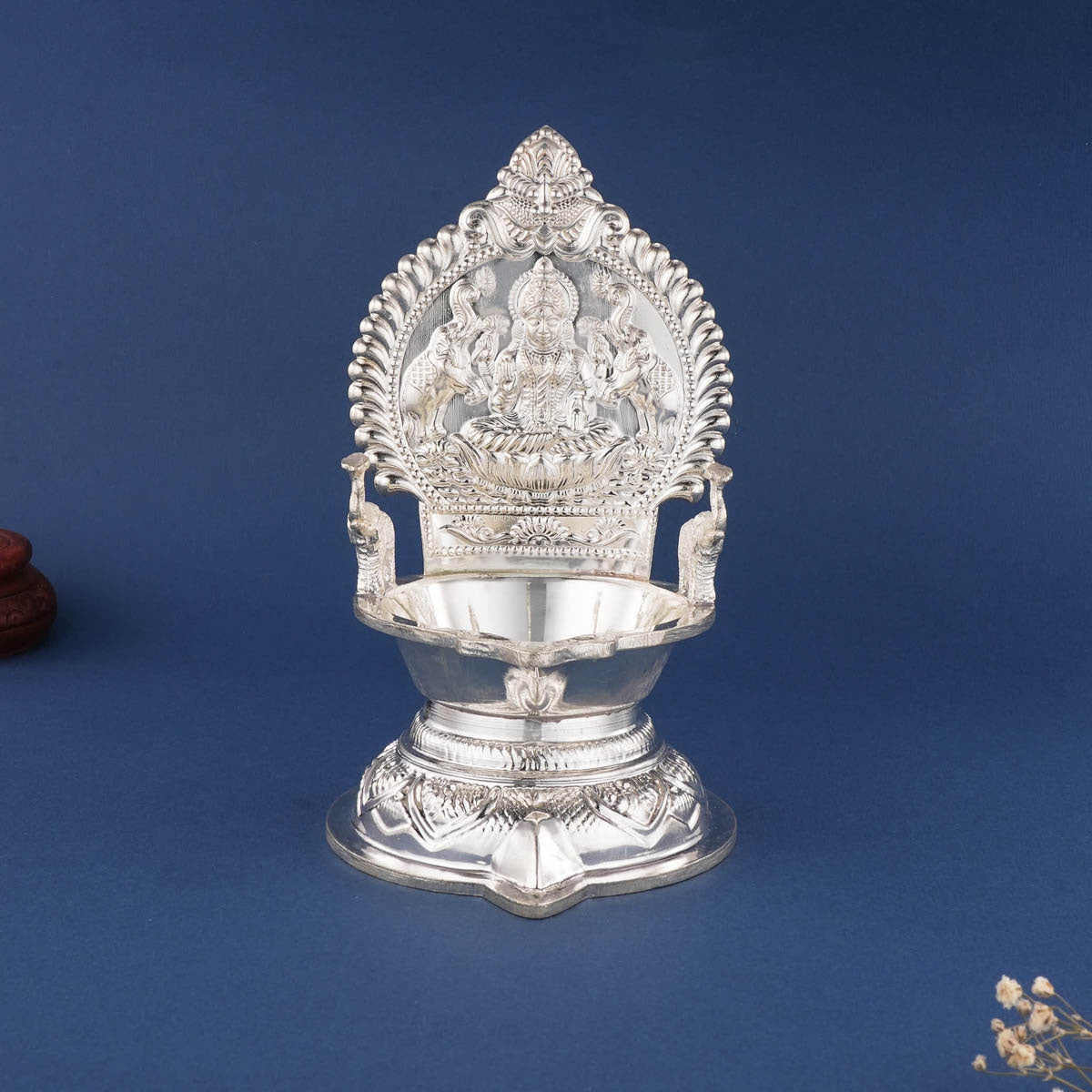 Diya Divinity Silver Lamp