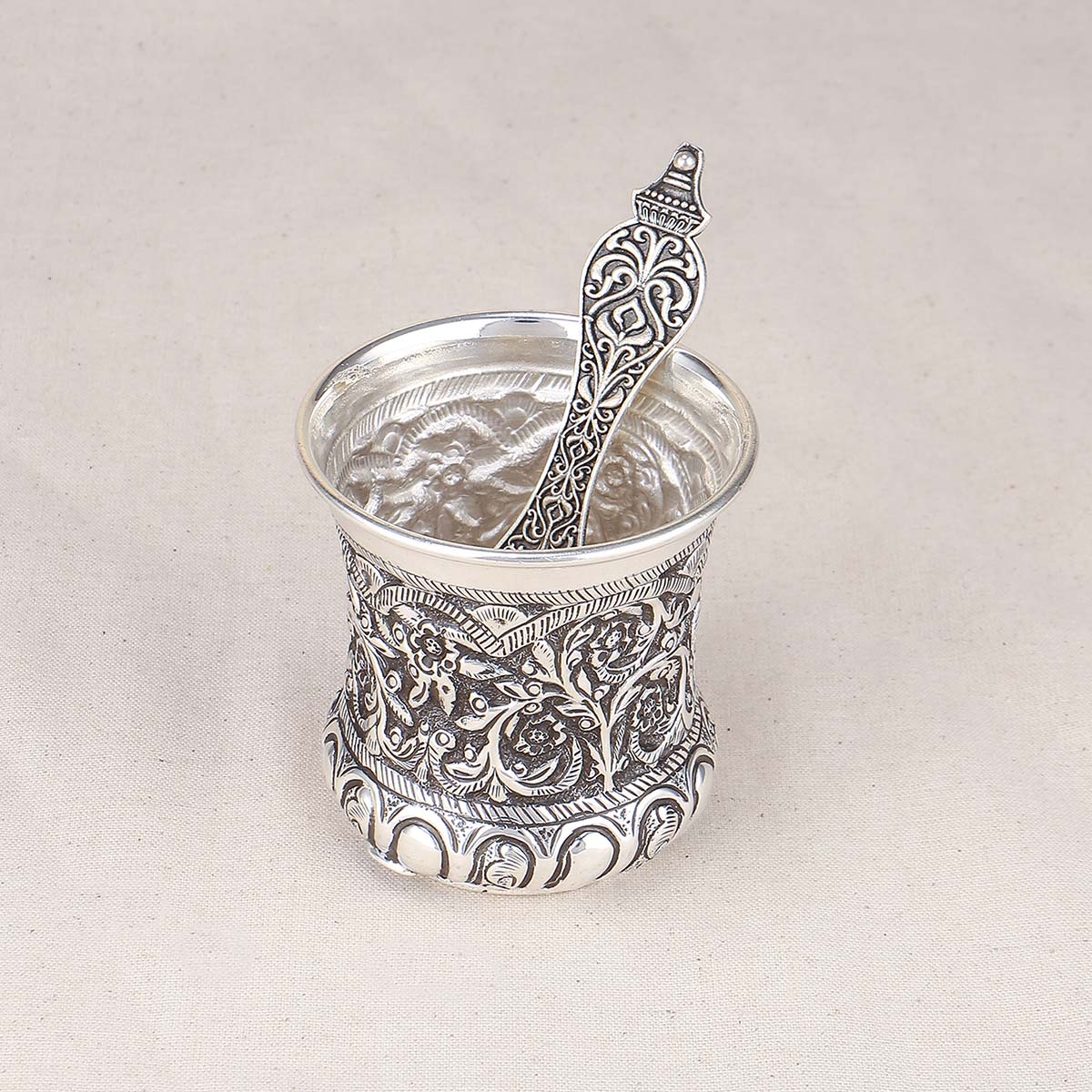 Antique Silver Panchapathiram