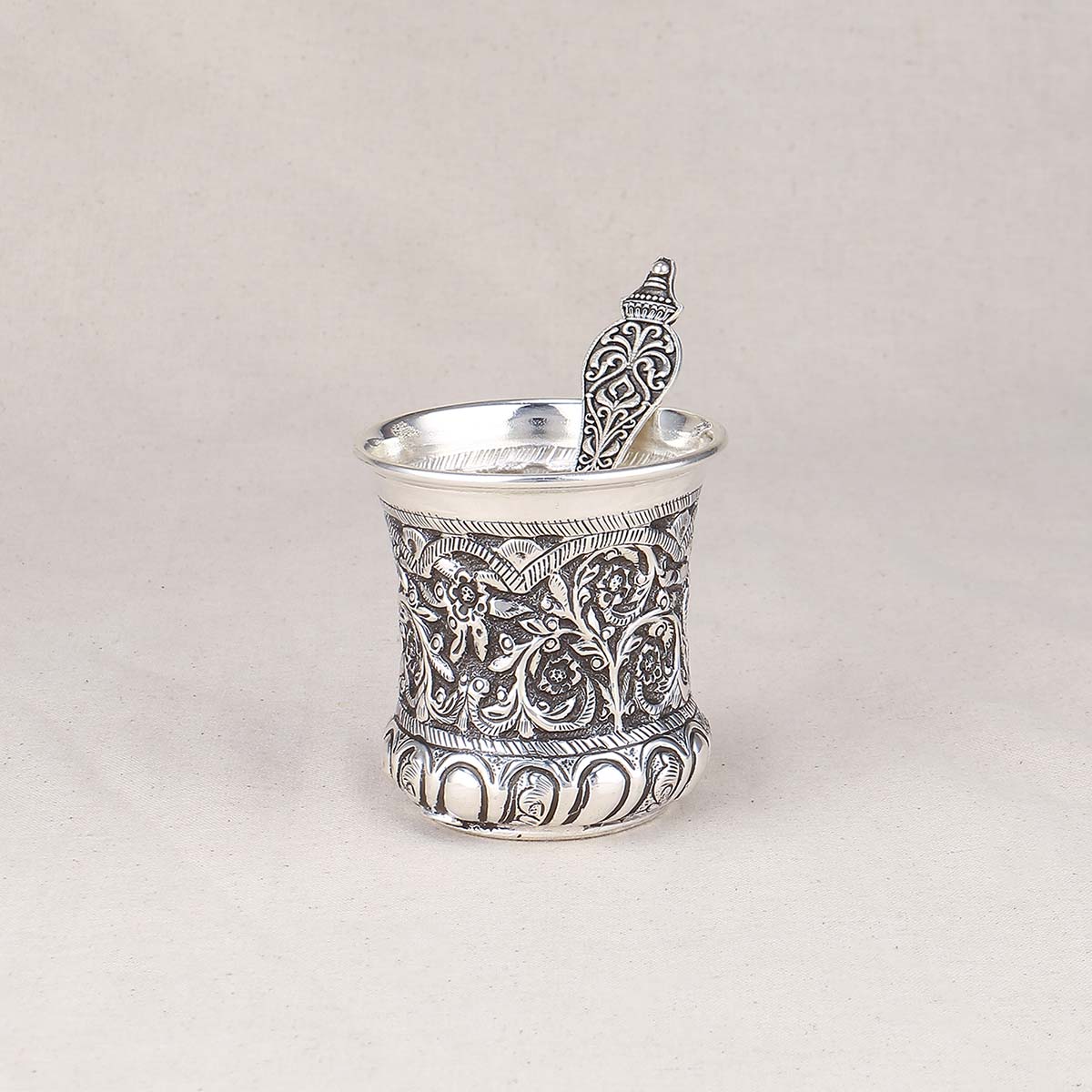 Antique Silver Panchapathiram